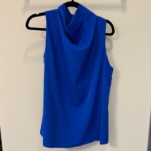 Women's Blue Sleeveless Top